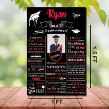 Load image into Gallery viewer, buy-Graduation-theme-Customized-Birthday-Chalkboard-milestone-birthday-party-decorations-Personalized-Wooden -MDF-Board-online-india
