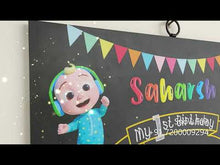 Load and play video in Gallery viewer, Capture all those precious moments as they grow and create a wonderful keepsake for the future. Make it unforgettable with our Milestone Board for Kids Birthday Party, available online in India
